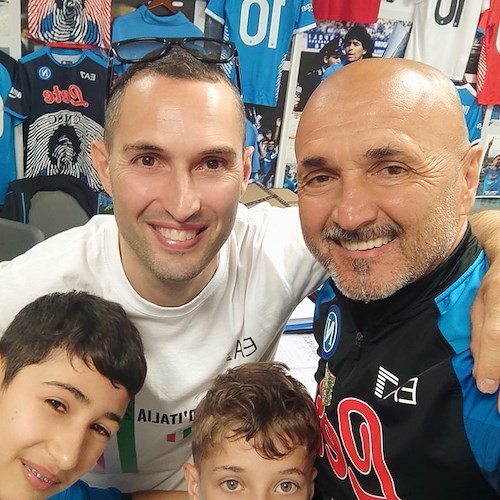 Colazione con il pasticciotto al limone amalfitano di "Pansa" per il Napoli e mister Spalletti