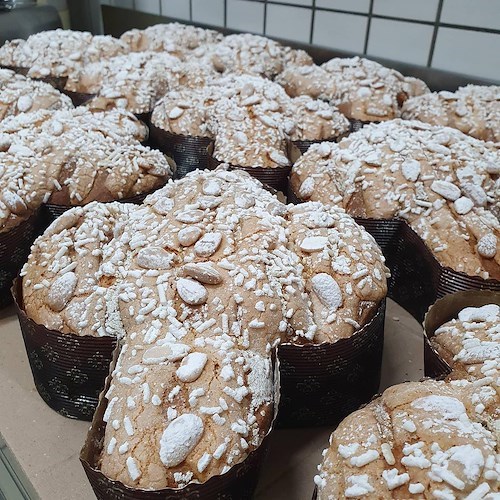 Colomba arancia e cioccolato e liquore Agrumino: il binomio di gusto della Pasticceria Gambardella di Minori