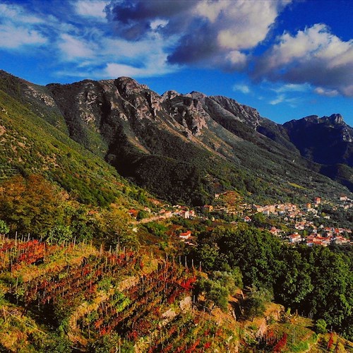 Colori, profumi e sapori d'autunno a Tramonti, montiera della Costa d’Amalfi