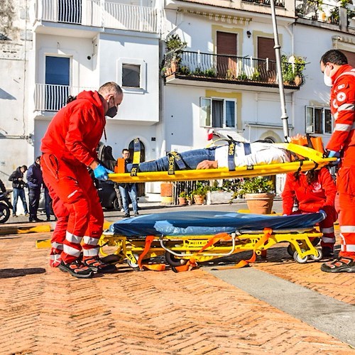 "Coloriamo la Strada", a Praiano conclusa la giornata dedicata alla sicurezza stradale con la CRI 