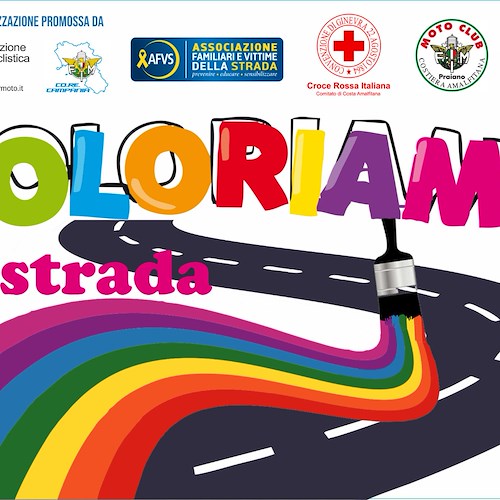 “Coloriamo la strada”, la Croce Rossa Costa Amalfitana organizza una giornata di sensibilizzazione sulla sicurezza stradale: si parte da Praiano