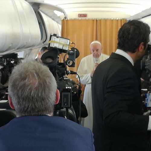 Con Papa Francesco al Cairo anche due amici del Vescovado: Padre Enzo Fortunato e Rino Anastasio [FOTO]