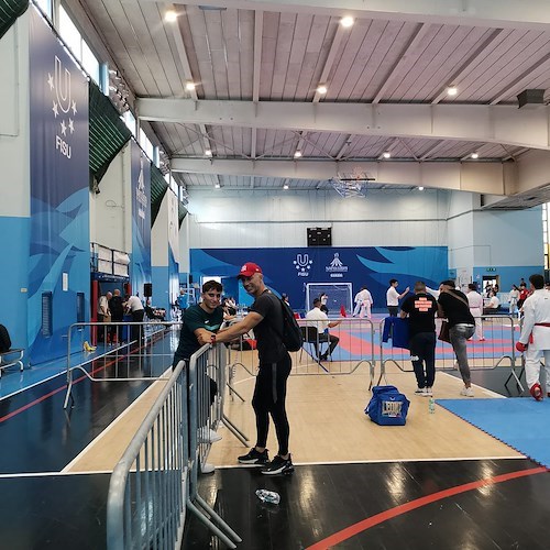 Conca dei Marini, Antonio Cuomo e Sergio Esposito si qualificano per i campionati italiani assoluti di Karate /FOTO