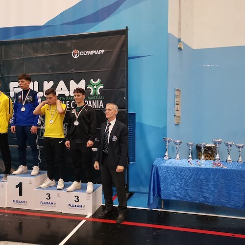 Conca dei Marini, Antonio Cuomo e Sergio Esposito si qualificano per i campionati italiani assoluti di Karate /FOTO