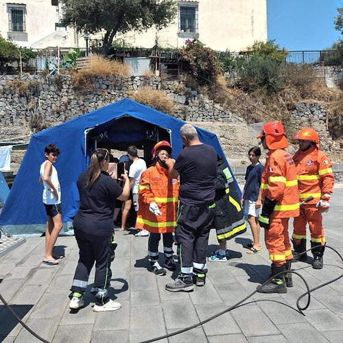 Conca dei Marini, dal 7 al 13 agosto la P.A. Resilienza Costiera Amalfitana organizza un campo scuola di Protezione Civile