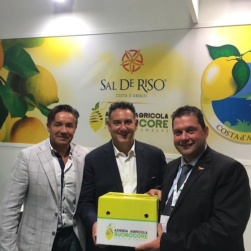 Consorzio Limone IGP, OP Costieragrumi e Sal De Riso: alla Regata delle Repubbliche Marinare uno stand espositivo che declina il prodotto per eccellenza della Costa d’Amalfi