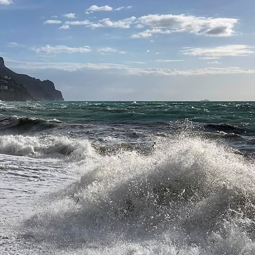 Continua l'allerta meteo gialla in Costa d'Amalfi: temporali intensi e possibile rischio idrogeologico