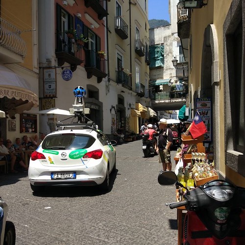 Continua la mappatura di Google Street View: oggi ad Amalfi