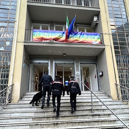Controlli antidroga nelle scuole del salernitano, sequestrate piccole quantità di hashish e marijuana al “Virtuoso”