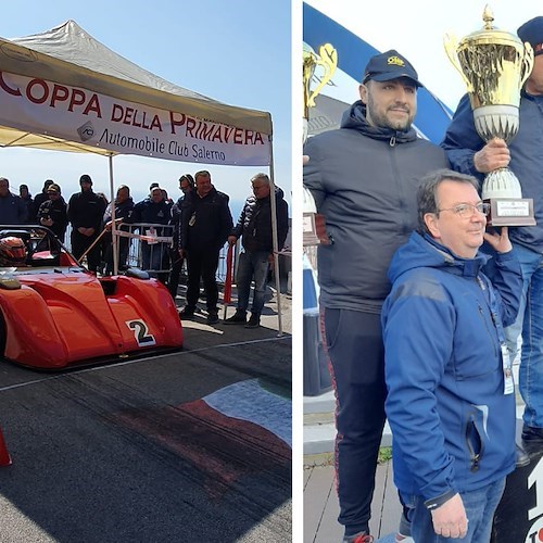 Coppa Primavera, Luigi Vinaccia è il vincitore dello slalom tra i tornanti di Furore