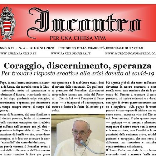 "Coraggio, discernimento e speranza" nel nuovo numero di Incontro per una Chiesa Viva