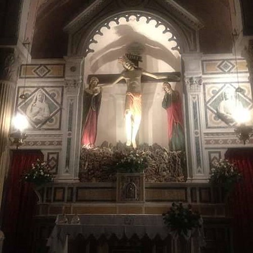 Costa d'Amalfi. A Scala "esalta" il suo Crocifisso, tra fede e leggenda