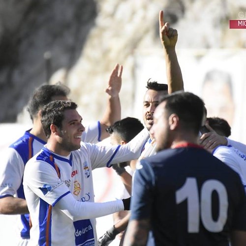 Costa d'Amalfi: contro il Valdiano arriva la terza vittoria di fila 