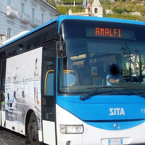 Costa d'Amalfi, da 15 settembre nuovi orari SITA per trasporto scolastico [TABELLE]