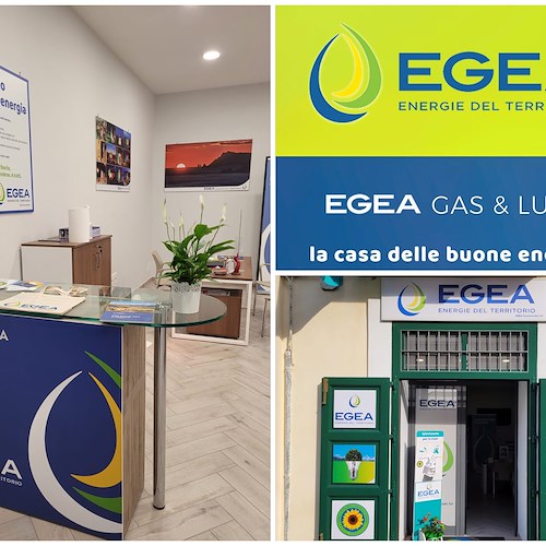 Costa d'Amalfi, Egea gas e luce seleziona addetto settore commerciale