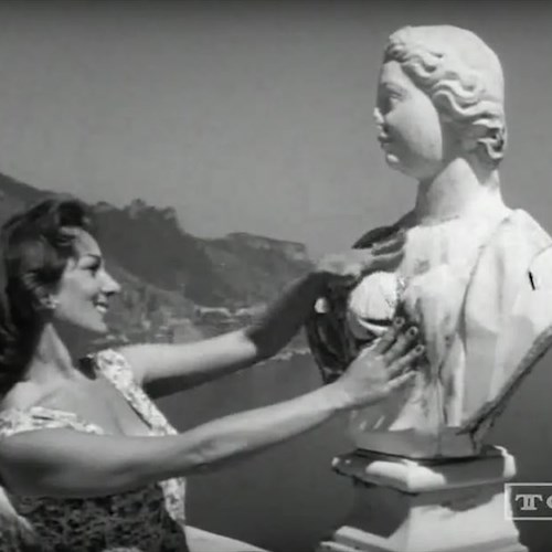 Costiera amalfitana, spunta spot turistico della Divina del 1955 [VIDEO]