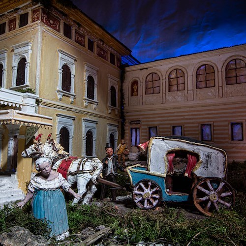 Da 12 anni la Costiera Amalfitana nel Presepe Artistico di Valdobbiadene, a realizzarlo Maurizio Ruggiero di Minori