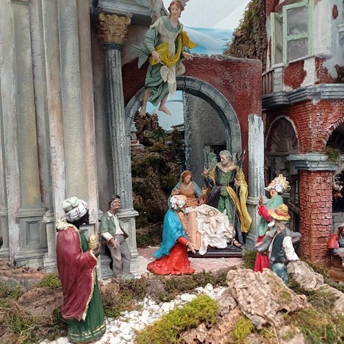 Da 12 anni la Costiera Amalfitana nel Presepe Artistico di Valdobbiadene, a realizzarlo Maurizio Ruggiero di Minori