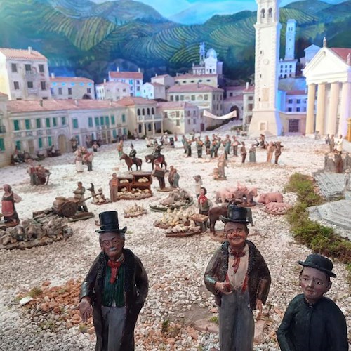 Da 12 anni la Costiera Amalfitana nel Presepe Artistico di Valdobbiadene, a realizzarlo Maurizio Ruggiero di Minori