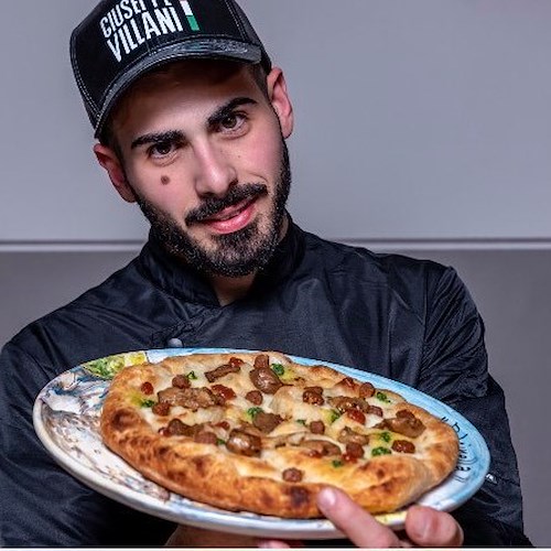 Da Agerola al bresciano, il pizzaiolo Giuseppe Villani presenta la sua nuova pizza gourmet 