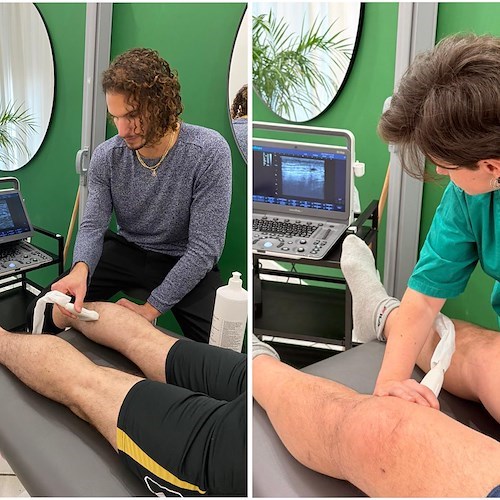 Da Alvamed a Maiori fisioterapia ecoguidata e ginnastica preventiva e adattata