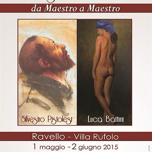 'Da Maestro a Maestro', a Villa Rufolo in mostra le opere di Silvestro Pistolesi e Luca Battini
