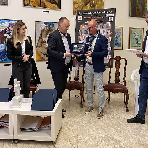 Da Maiori Silvio Amato insignito del Premio internazionale Speciale Biennale di Venezia "Menotti Art Festival"