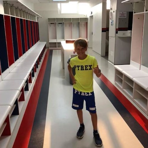 Da Minori a Bologna: il piccolo Filippo Di Lieto tesserato nelle giovanili rossoblù [FOTO]