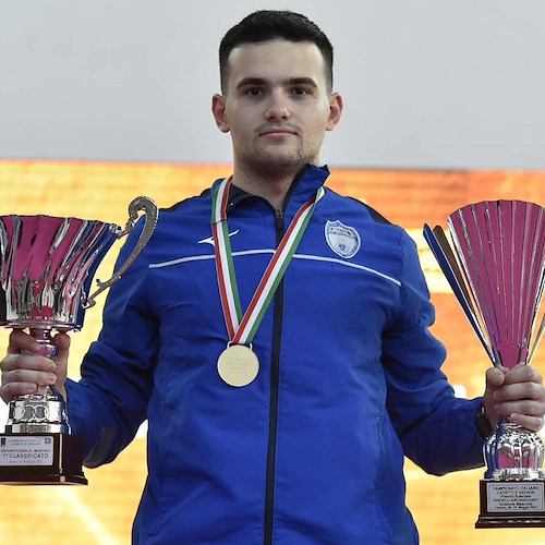Da Napoli Giorgio Marciano è il Campione Italiano nella sciabola maschile Under 20