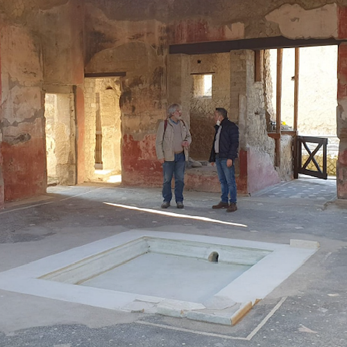 Da oggi al Parco Archeologico di Ercolano apre al pubblico la Casa della Gemma con i suoi preziosi mosaici 