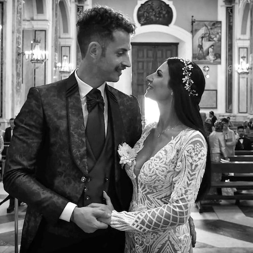 Da Vignola si sposano in Costa d’Amalfi, dove lei ha trascorso l’infanzia: auguri ad Alessandra e Nicolò!