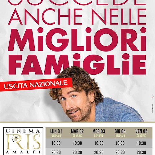 Dal 1° gennaio al cinema Iris di Amalfi “Succede anche nelle migliori famiglie”