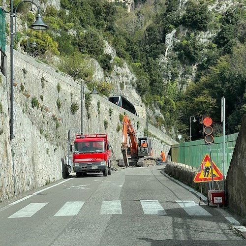 Dal 2 al 23 maggio lavori di manutenzione Anas lungo la Statale da Praiano a Positano