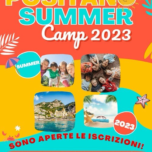 Dal 3 luglio inizia il “Positano Summer Camp 2023”, domande entro il 28 giugno