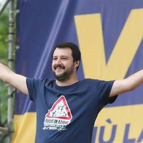 Dal Cilento alla Padania: sindaco di Roccagloriosa a Pontida con Salvini