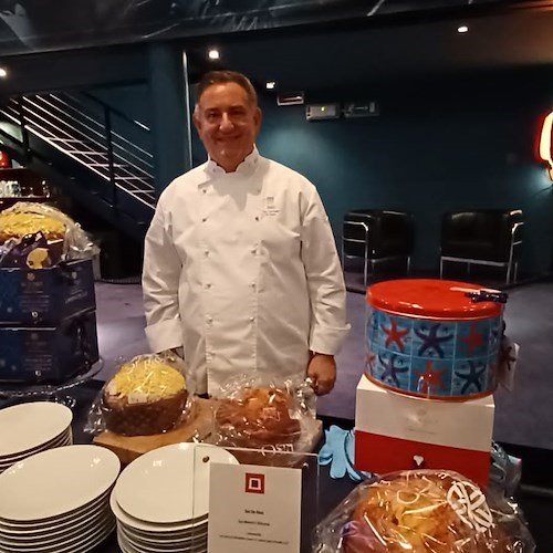 Dalla Costa d’Amalfi il Maestro Sal De Riso presenta il suo panettone "Campione del Mondo" ai Cook Awards di Milano