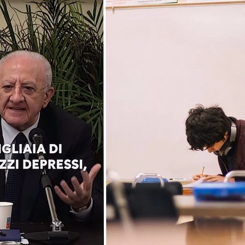 De Luca contro il numero chiuso a Medicina: «La povera gente non può permettersi corsi di formazione per i quiz»