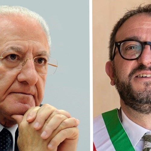 De Luca scomoda il Sindaco de L’Aquila: «Discutibile mescolare dettato Perdonanza con politica» /VIDEO