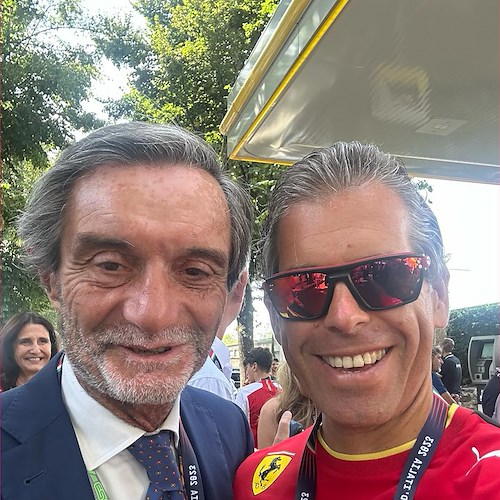 De Rosa, Smet al Gp di Monza: «la Ferrari è la nostra Nazionale, serva da stimolo a tutti noi per migliorare»