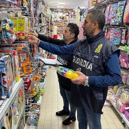 Sequestrati 12mila giocattoli in Provincia di Benevento