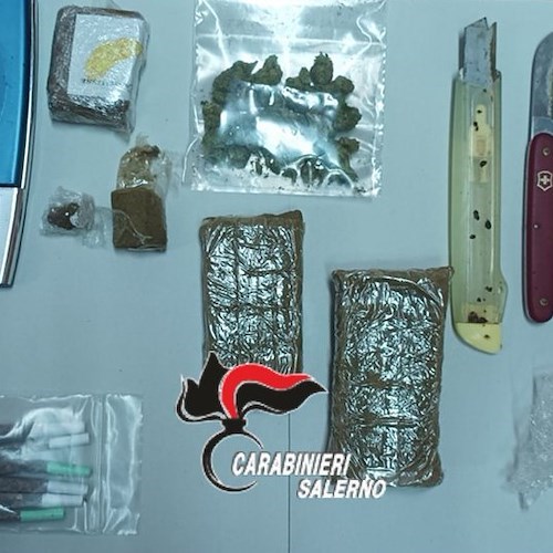 Detenzione e spaccio di droga, 38enne arrestato a Mercato San Severino
