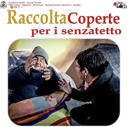 Diocesi Amalfi-Cava organizza raccolta coperte per i senzatetto