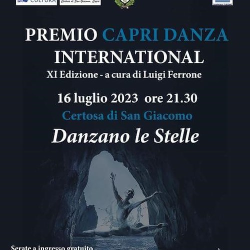 Domenica 16 luglio torna il "Premio Capri Danza International 2023"