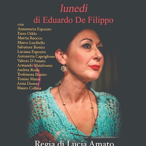 Domenica Anna Rita Vitolo riapre a Conca dei Marini il Teatro all’aperto con un omaggio al grande Eduardo