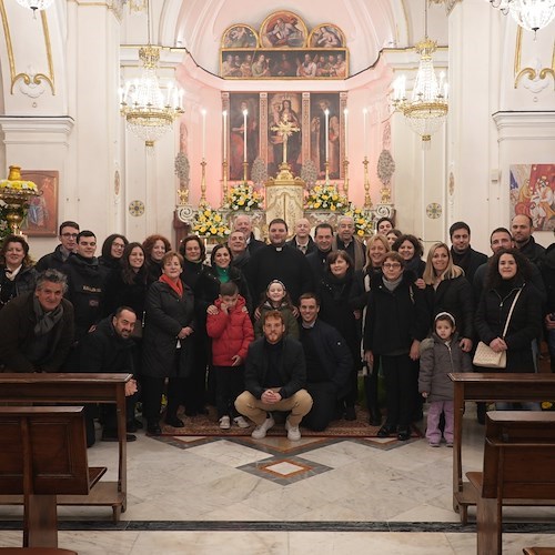 Don Andrea Alfieri nominato parroco di Conca dei Marini /FOTO