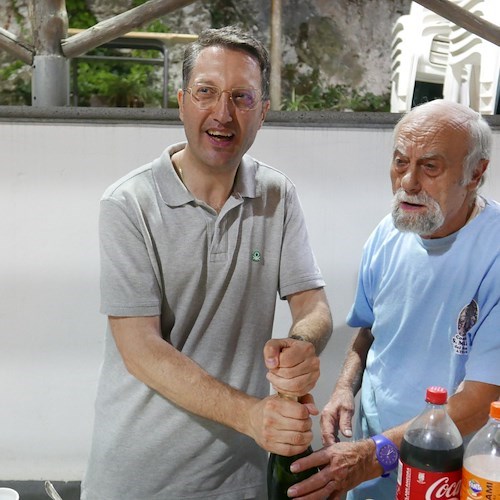 Don Christian Ruocco festeggia i suoi primi 7 anni di sacerdozio al Santuario dedicato alla Madonna del Bando /foto /video