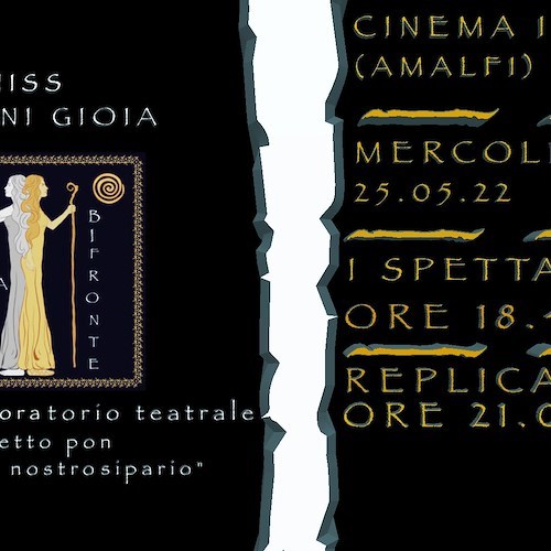 “Donna bifronte”, 25 maggio il saggio conclusivo del laboratorio teatrale del “Marini-Gioia” di Amalfi
