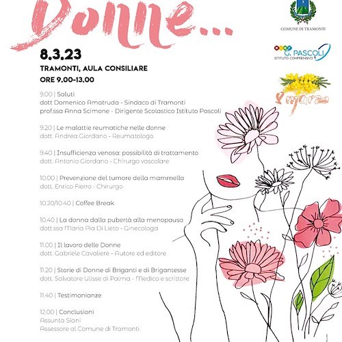 “Donne”, l’8 marzo al Comune di Tramonti una tavola rotonda con il Rotary e gli interventi degli esperti