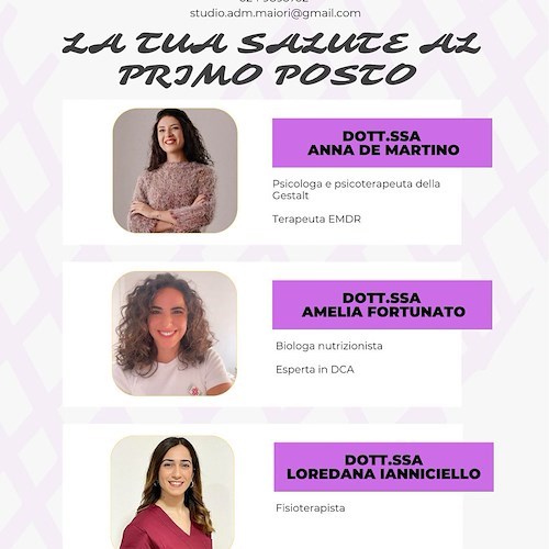 Dopo 10 anni in Costa d’Amalfi, la psicologa e psicoterapeuta Anna De Martino realizza a Maiori «un posto sicuro per tutti»