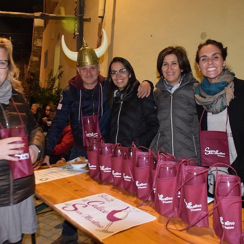 Dopo 3 anni torna la Sagra di San Martino a Praiano, appuntamento imperdibile con i piatti tipici e il vino novello